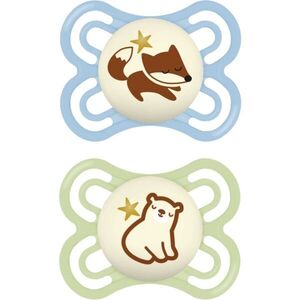 MAM Perfect Night 0+ months cumi Blue/ Green 2 db kép