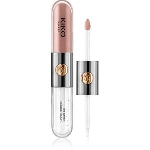 KIKO Milano Unlimited Double Touch hosszantartó folyékony rúzs fénnyel árnyalat 130 Antique Brass 6 ml kép