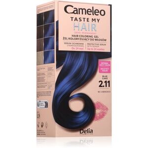 Delia Cosmetics Cameleo Taste My Hair féltartós hajfesték árnyalat 2.11 Blue Cake 1 db kép