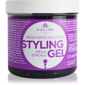 Kallos KJMN Mega Strong Styling Gel extra erős gél hajra 275 ml kép