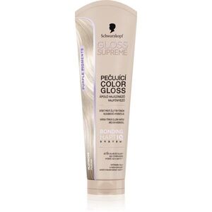 Schwarzkopf Creme Supreme Gloss színező pakolás hidratálást és fényt biztosít árnyalat Platinum 145 ml kép