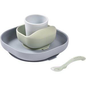 Beaba 4-Piece Silicone Dinner Set etetőszett Pebble 4m+ kép