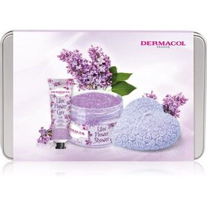 Dermacol Flower Care Lilac ajándékszett fürdőbe kép
