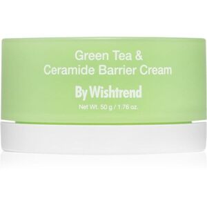 By Wishtrend Green Tea & Ceramide Barrier Cream mélyen hidratáló krém a bőrgát erősítésére 50 g kép