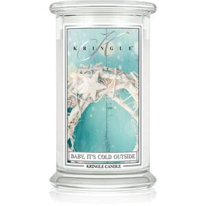Kringle Candle Baby It's Cold Outside illatgyertya kupakkal 623 g kép