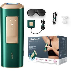 Ulike Air 2 IPL epilátor testre, arcra, bikinivonalra és hónaljra Dark Green 1 db kép