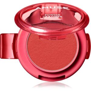 AMUSE Powder Lip & Cheek krémes púder az arcra és a szájra árnyalat 12 Berryish 4 g kép