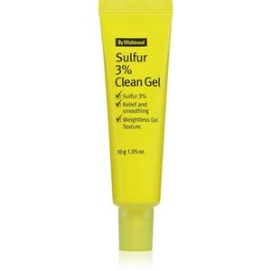 By Wishtrend Sulfur 3% Clean Gel gyengéd és hidratáló géles krém az aknéra hajlamos zsíros bőrre 30 g kép