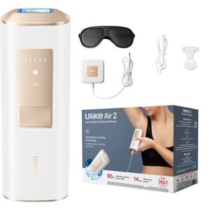 Ulike Air 2 IPL epilátor testre, arcra, bikinivonalra és hónaljra Star White 1 db kép