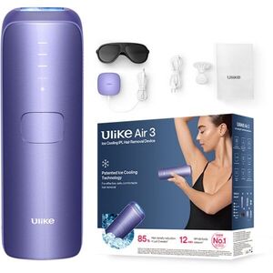Ulike Air 3 IPL epilátor testre, arcra, bikinivonalra és hónaljra Deep Purple 1 db kép