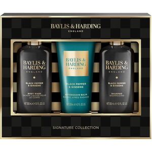 Baylis & Harding Black Pepper & Ginseng ajándékszett testre és arcra kép