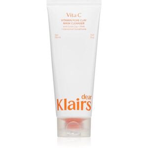 Dear Klairs Vitamin Pore Clay Mask Cleanser hidratáló tisztító hab az élénk bőrért 150 ml kép