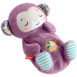 Fisher-Price Soothe'n Snuggle Purple Monkey plüss játék dallammal 1 db kép