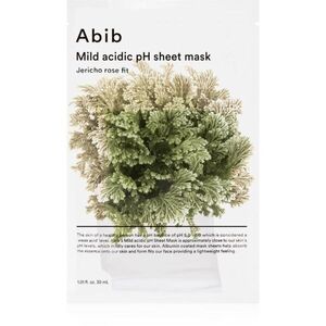 Abib Mild Acidic pH Sheet Mask Jericho Rose Fit hidratáló gézmaszk frissítő hatással 30 ml kép