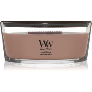 Woodwick Crystal Ginger illatgyertya fa kanóccal 453.6 g kép