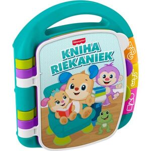 Fisher-Price Musical Book Czech Version kontrasztos fejlesztő könyv 1 db kép