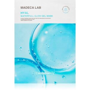 Centellian24 Madeca Lab Hyal Waterfull Glow Gel Mask hidratáló gézmaszk hűsítő hatással 22 ml kép