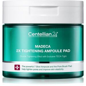 Centellian24 Madeca Double Tightening Ampoule Pad tonizáló párnák a kitágult pórusokra és ráncokra 60 db kép