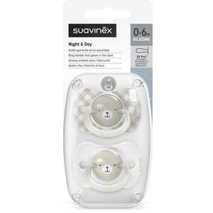 Suavinex Wild & Free Night & Day cumi Grey 2 db kép
