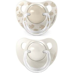 Suavinex Birdies Anatomical Silicone 6-18m cumi Cream 2 db kép