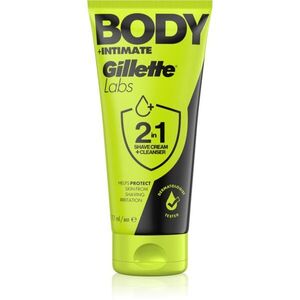 Gillette Labs Body + Intimate borotválkozási hab 2 az 1-ben 177 ml kép