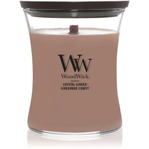 Woodwick Crystal Ginger illatgyertya fa kanóccal 275 g kép