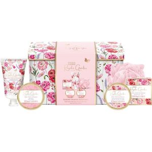 Baylis & Harding Royale Garden Rose, Poppy & Vanilla ajándékszett pléh doboz kép