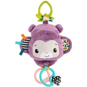 Fisher-Price Hanging Monkey With Music kontrasztos függőjáték 1 db kép
