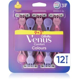 Gillette Venus Comfort Colours eldobható borotvák 12 db kép