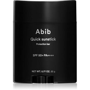 Abib Quick Sunstick Protection Bar napozó krém stift hidratáló hatással SPF 50+ 22 g kép