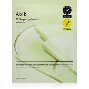Abib Collagen Gel Mask Heartleaf Jelly intenzív hidrogélmaszk nyugtató hatással 35 g kép