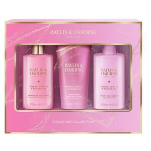 Baylis & Harding Jojoba, Vanilla & Almond Oil ajándékszett hölgyeknek mandulaolajjal kép