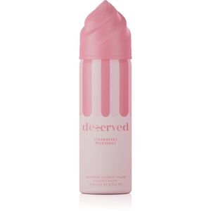 DESERVED Whipped Shower Foam Strawberry Milkshake tusoló hab testre 100 ml kép