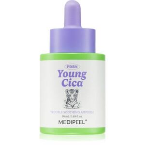 MEDIPEEL+ Young Cica PDRN Trouble Soothing Ampoule nyugtató szérum a bőrpír ellen regeneráló hatással 50 ml kép