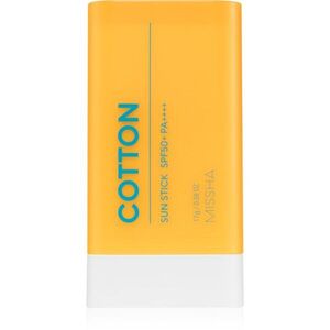 Missha All Around Safe Block Cotton Sun Stick vízálló napozó krém az arcra stift SPF 50+ 17 g kép