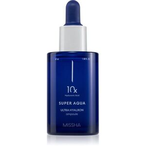 Missha Super Aqua 10x Ultra Hyalron Ampoule intenzíven hidratáló arcszérum nyugtató hatással 47 ml kép