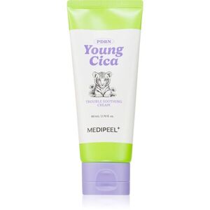 MEDIPEEL+ Young Cica PDRN Trouble Soothing Cream tápláló krém az arcbőr megnyugtatására 80 ml kép