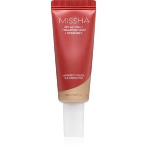 Missha M Perfect Cover BB Cream Pro hidratáló BB krém magas UV védelemmel árnyalat 27 20 ml kép