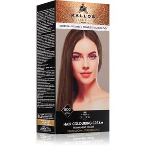 Kallos Glow Lasting Cream Colour tartós hajfesték árnyalat Light Blond 60 ml kép