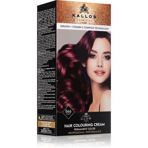 Kallos Glow Lasting Cream Colour tartós hajfesték árnyalat Violet 60 ml kép