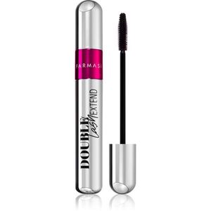 Farmasi Double Lash Extend hosszabbító, göndörítő és dúsító szempillaspirál árnyalat Black 12 ml kép