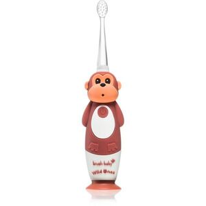 Brush Baby WildOnes WildOne elektromos fogkefe + 2 tartalékfej gyermekeknek Monkey 1 db kép