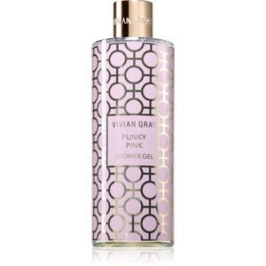 Vivian Gray Funky Pink Vanilla & Patchouli gyengéd tusfürdő gél illatosított 500 ml kép