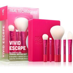 Real Techniques Vivid Escape Travel Brush Set ecset szett kép