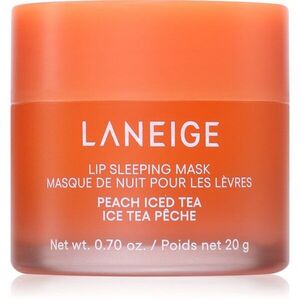 LANEIGE Lip Sleeping Mask éjszakai regeneráló maszk az ajkakra árnyalat Peach Iced Tea 20 g kép