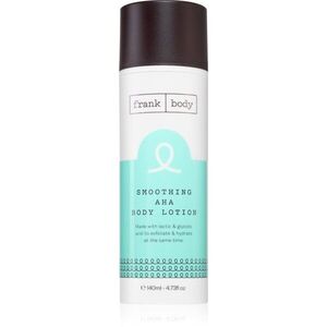 Frank Body Smoothing AHA gyengéd hámlasztó tej A.H.A.-val (Alpha Hydroxy Acids) 140 ml kép