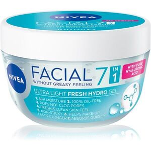 NIVEA Facial Plumping Hydro Gel hidratáló gél arcra hialuronsavval 100 ml kép