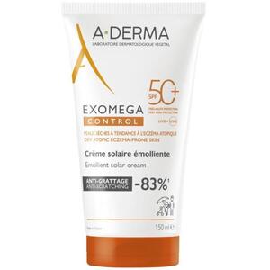 Exomega Control Emollient Solar Cream SPF 50+ 150 ml kép