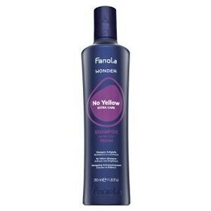 Fanola Wonder No Yellow Extra Care Shampoo sampon a sárga tónusok semlegesítésére 350 ml kép