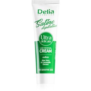 Delia Cosmetics Satine Depilation Ultra-Delicate szőrtelenítő krém az érzékeny bőrre kép
